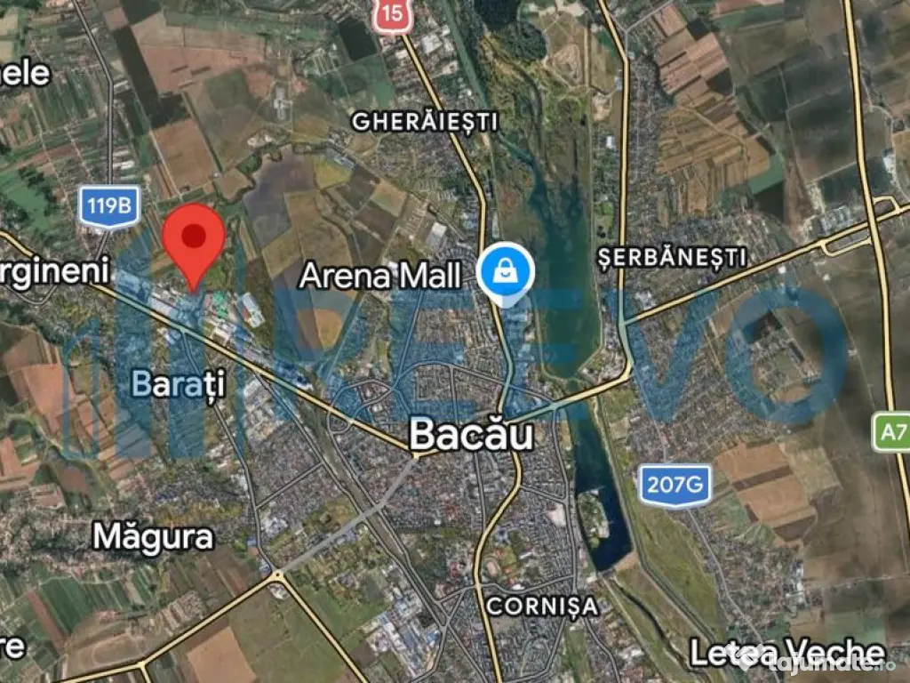 Teren intravilan parcelat 13 loturi, Mărgineni 