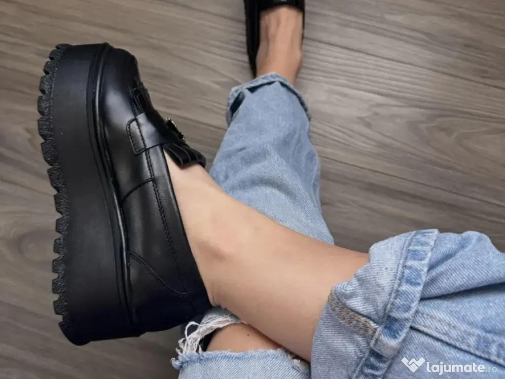 Pantofi dama mocasini din piele naturala Toate marimile disponibile 