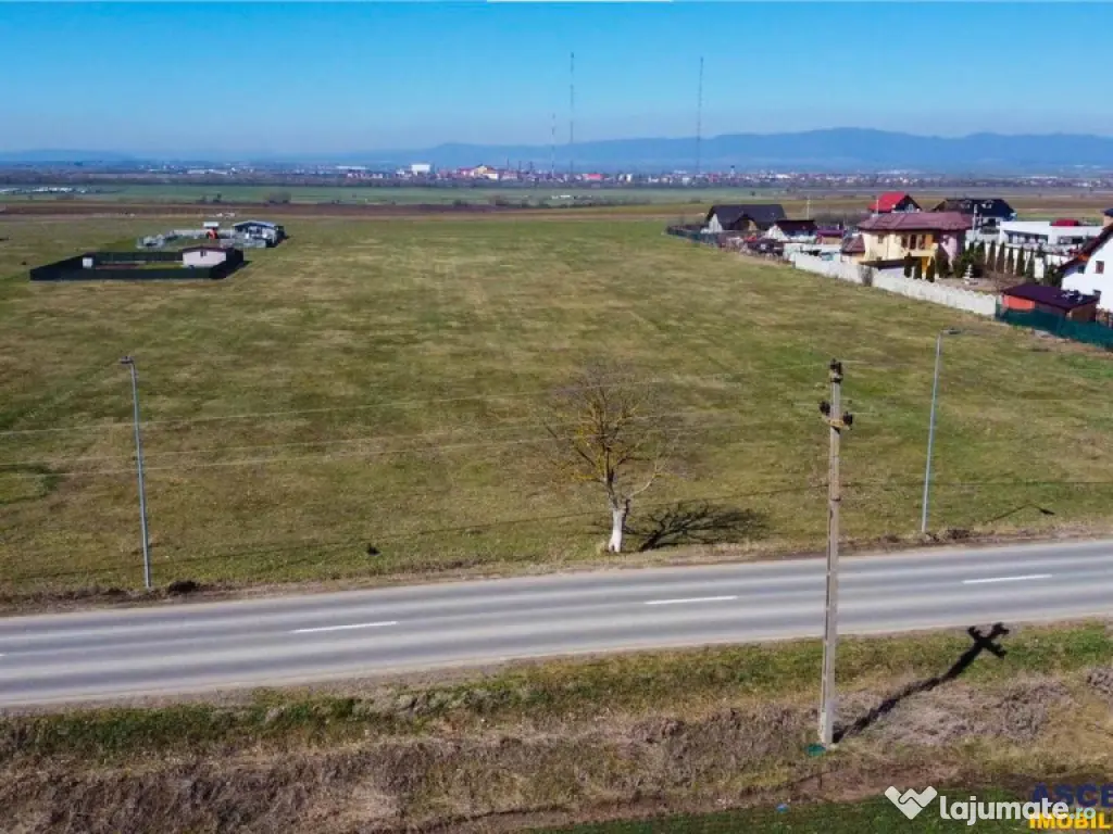 Teren intravilan 18.200mp, cu PUZ si PUD, ideal constructi c 