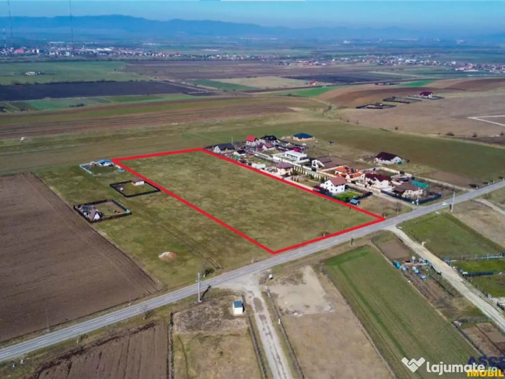 Teren intravilan 18.200mp, cu PUZ si PUD, ideal constructi c 