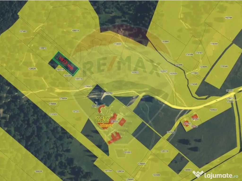 Teren Poiana Brasov, langa Stana turistica 1872mp, PUZ ca... 