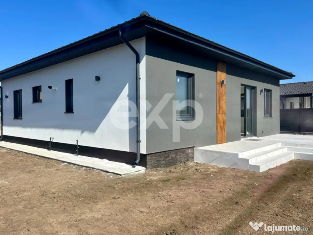 Casă de vânzare în Sânpetru- 107 mp , teren 500 mp - 220