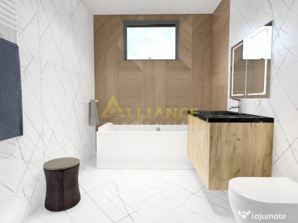 Vila Individuala - Stil Mediteranean - 4 Camere - 3 bai, Ter 