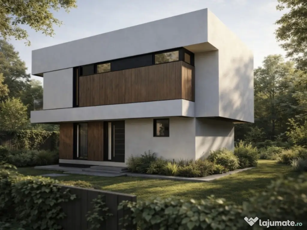 Vilă cocheta individuala, stil mediteranean, 120 mp, 250 mp 