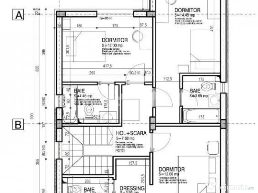Casa individuala-Prelungirea Ghencea-Margelelor - dormitor p 