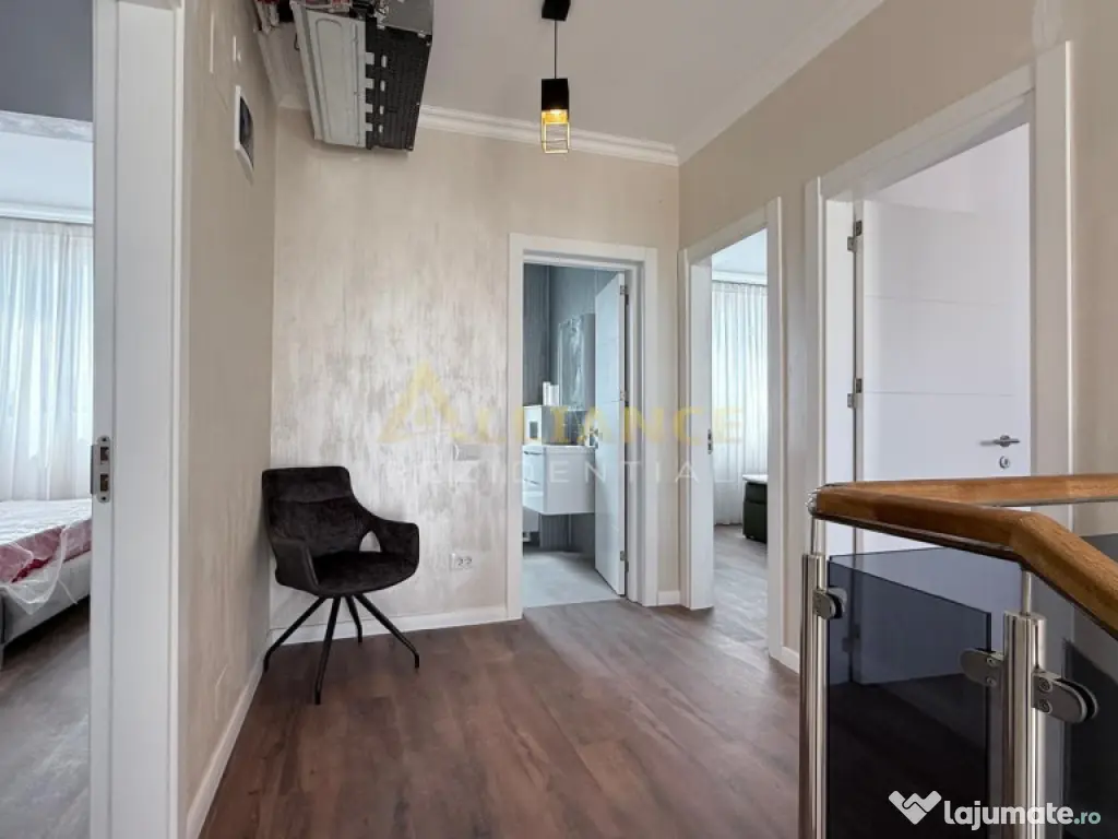 Duplex - 5 camere - 3 bai - 304 mp teren la intrare in comun 