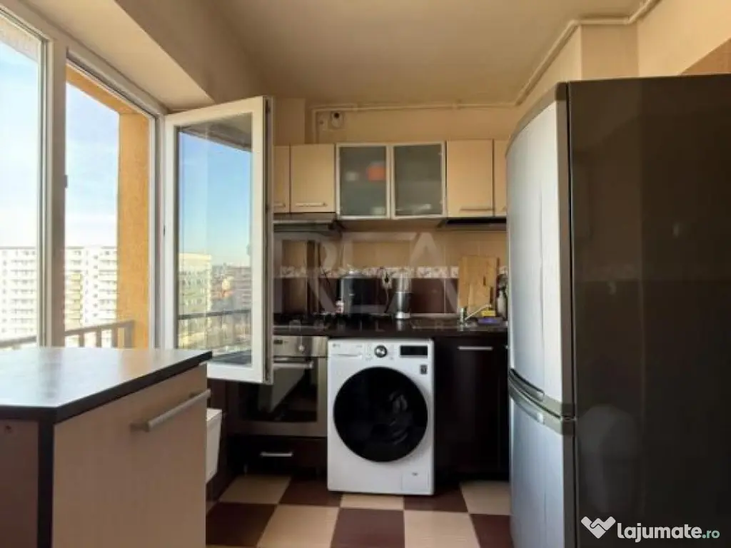 2 camere cu 2 balcoane și vedere liberă, etaj 8/8 