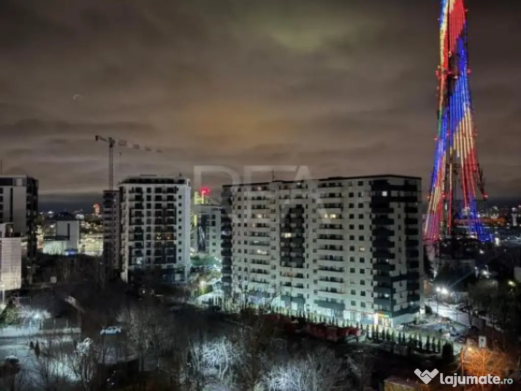 2 camere cu 2 balcoane și vedere liberă, etaj 8/8 
