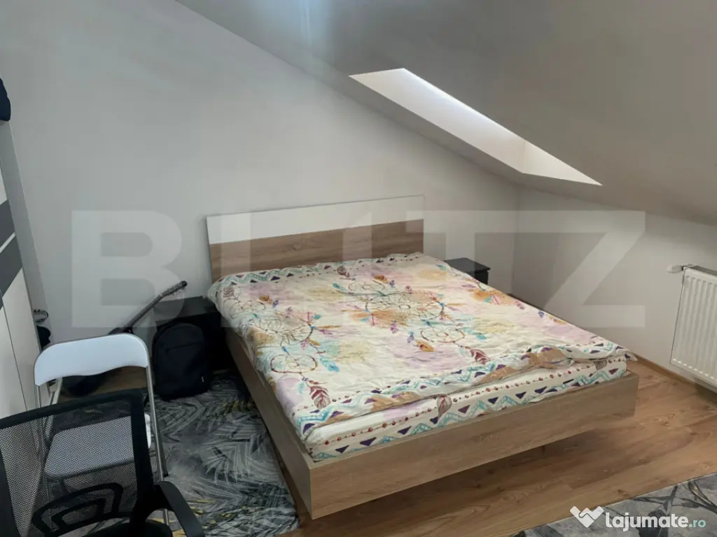 Apartament modern cu 3 camere, mobilat, parcare inclusă, S? 