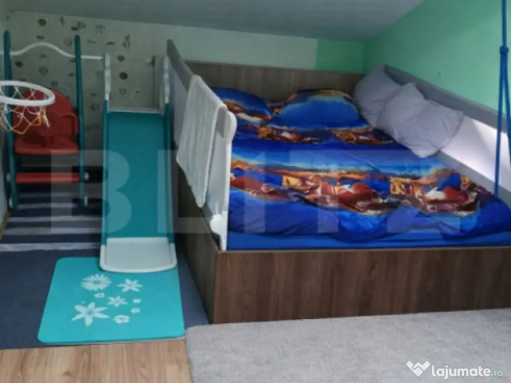 Apartament modern cu 3 camere, mobilat, parcare inclusă, S? 