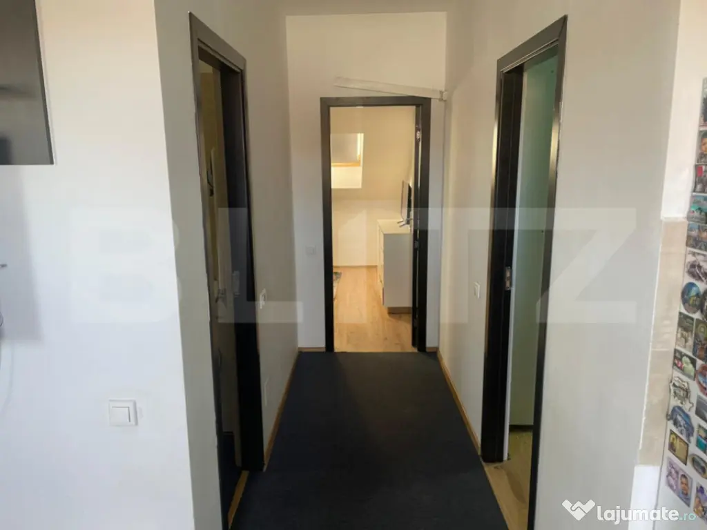 Apartament modern cu 3 camere, mobilat, parcare inclusă, S? 