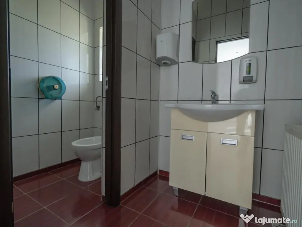 Hală industrială Jilava 1.000 mp, birouri 250 mp, curte 1.500 mp, ISU 