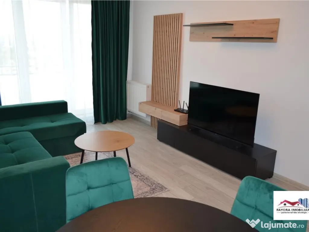 Ap. 2 Camere Mobilat si Utilat cu Parcare Privata de Inchiri 