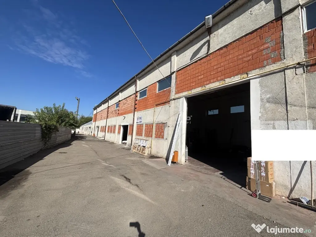 Hala 700 mp - teren 3998 mp - Nufarul 