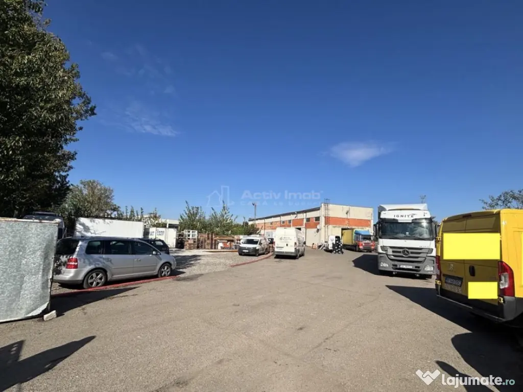 Hala 700 mp - teren 3998 mp - Nufarul 