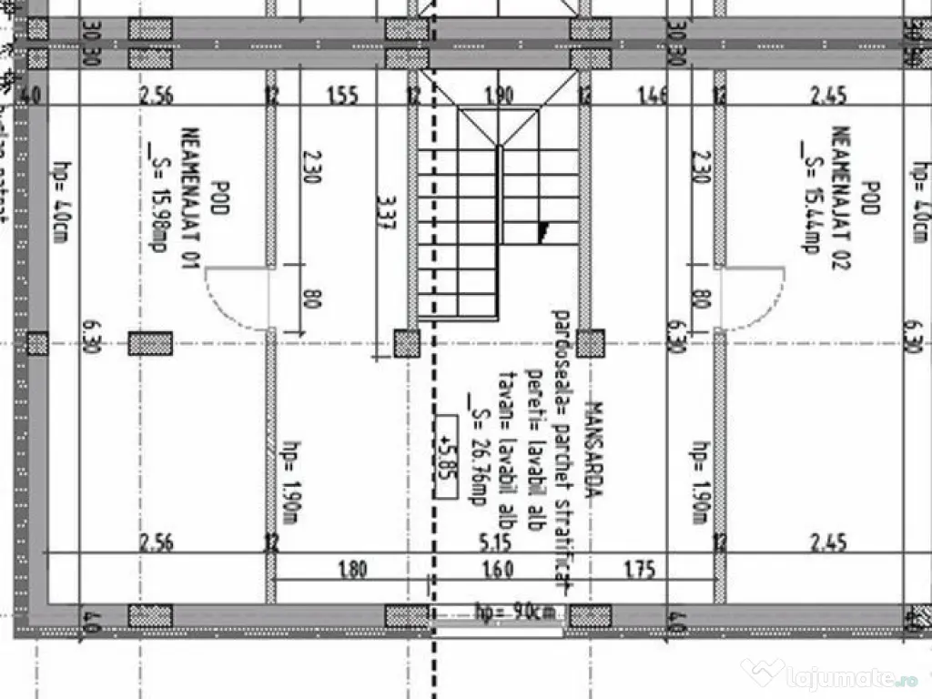 Vila duplex-5cam.-2parc.-curte lib.-125mp/centru Popesti ...