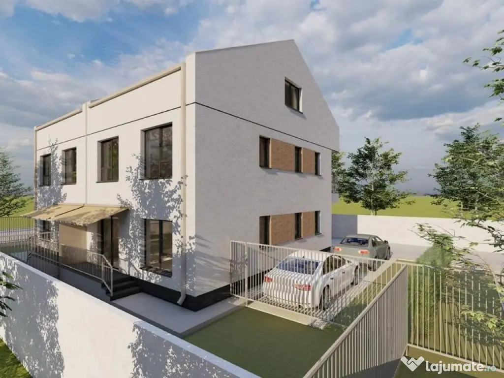 Vila duplex-5cam.-2parc.-curte lib.-125mp/centru Popesti ...