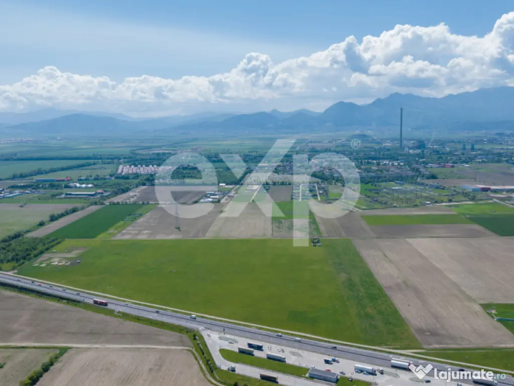 Teren 24.348 mp cu PUZ în curs – Sânpetru | Proiect rezi