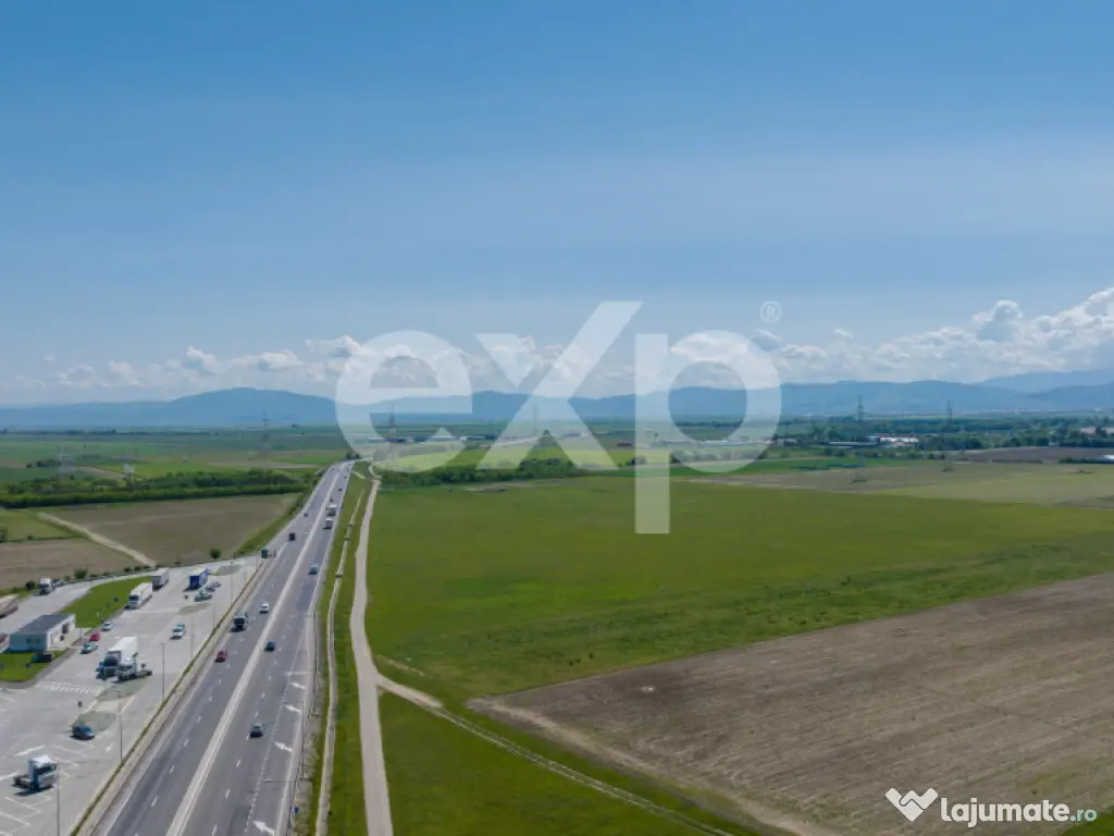 Teren 24.348 mp cu PUZ în curs – Sânpetru | Proiect rezi