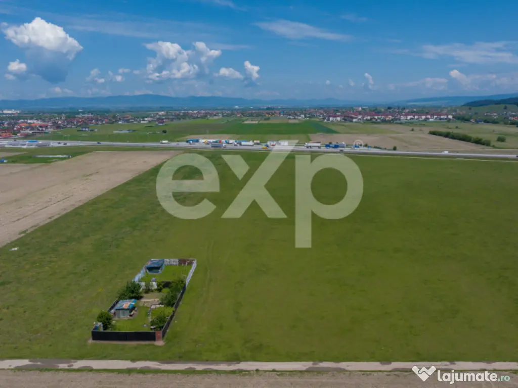 Teren 24.348 mp cu PUZ în curs – Sânpetru | Proiect rezi