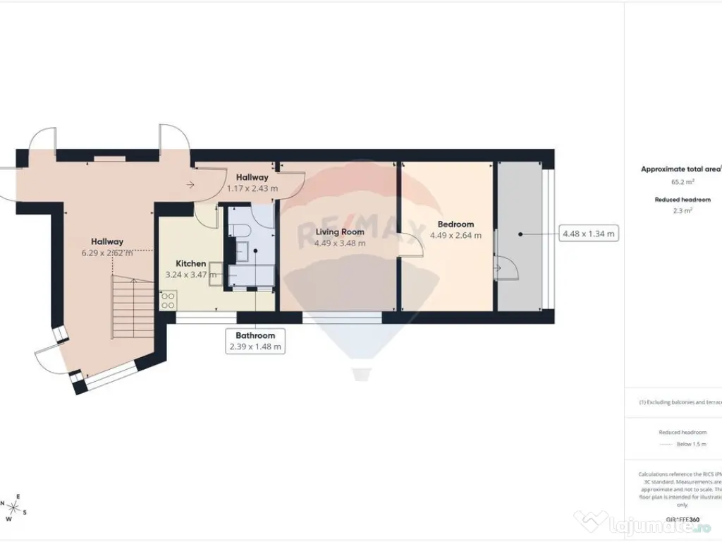Apartament 2 camere, Astra, str Ciprian Porumbescu 