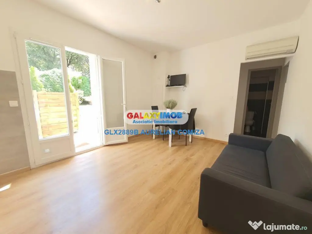 Garsoniera pentru inchiriat Straulesti/sp 30mp/parter