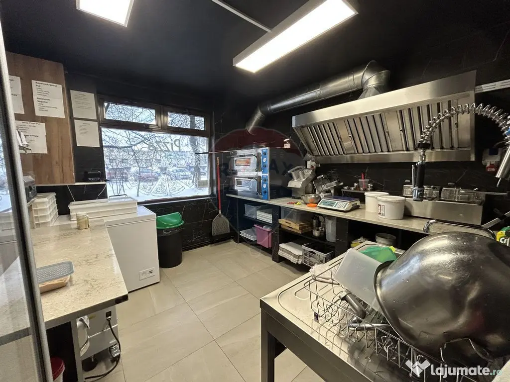 Pizzerie de închiriat in suprafata de 48mp în zona Cent...