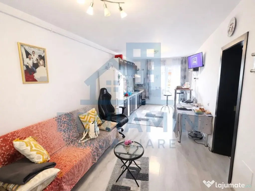 Apartament studio cu loc parcare 40mp terasa 7mp Sanpetru 