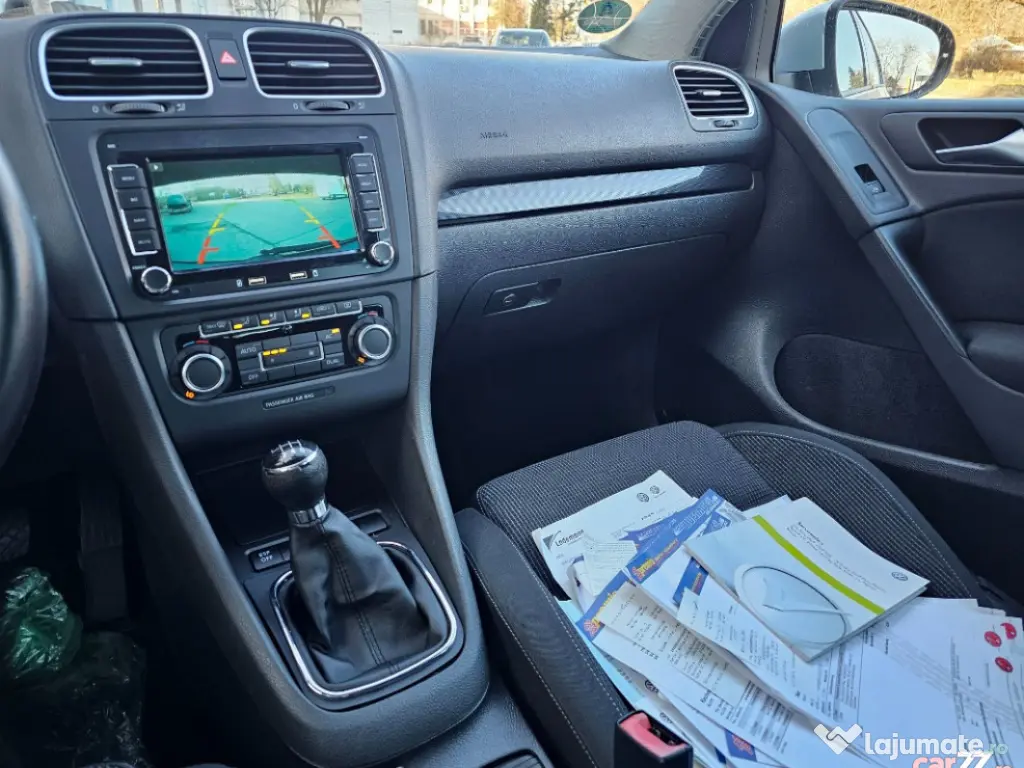 VW Golf 6 1.4TSI NaviTouch Xenon SenzoriParcare Clima CamerăMarșarier 