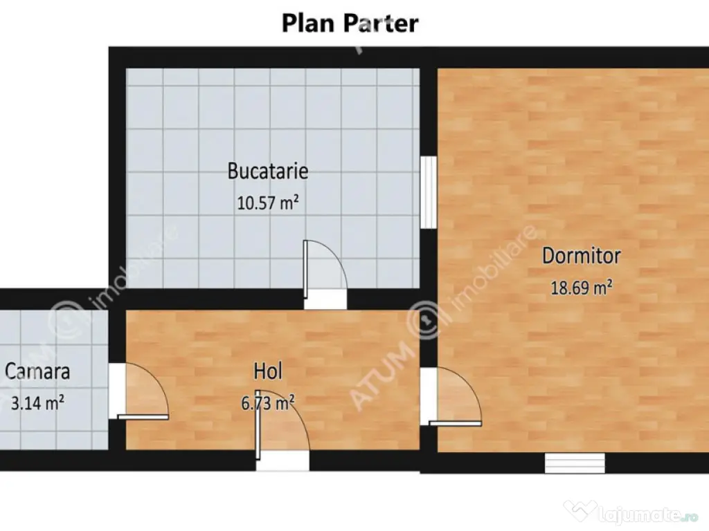 Casa cu 3 camere si teren 310 mp zona Trei Stejari din Sibiu 