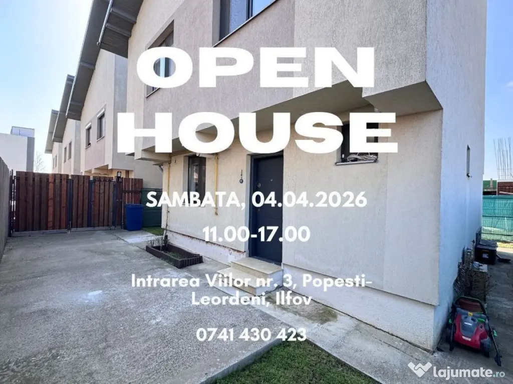 Casă modernă 4 camere | Popești-Leordeni – Intrarea ... 