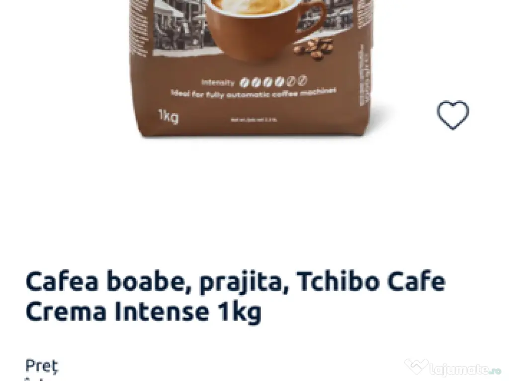 Cafea boabe Tchibo Caffe Crema Intense, 1 kg 