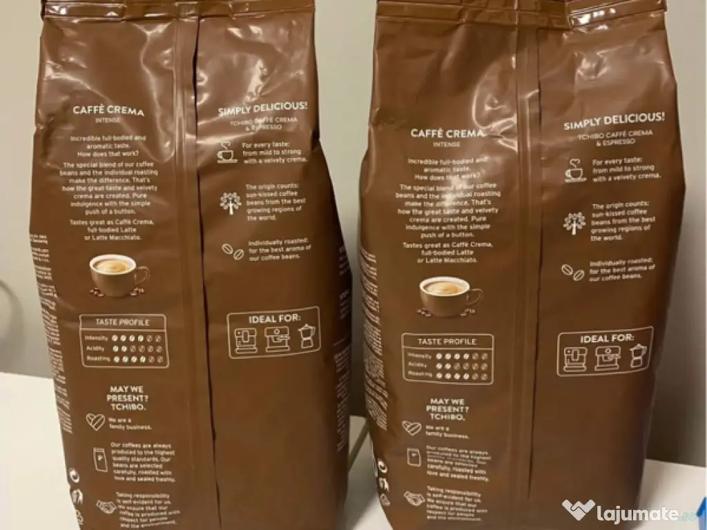 Cafea boabe Tchibo Caffe Crema Intense, 1 kg 