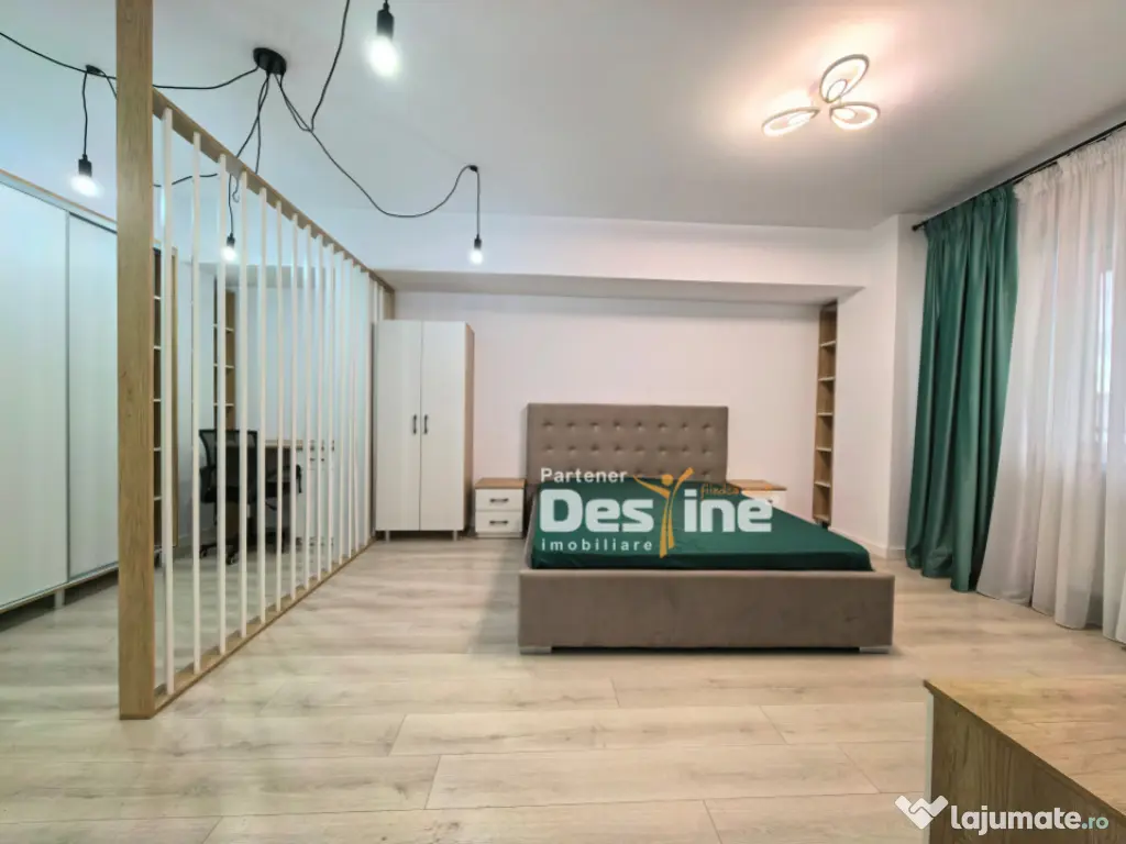 Apartament 1 camera 45 mp mobilat și utilat + loc de parcar 