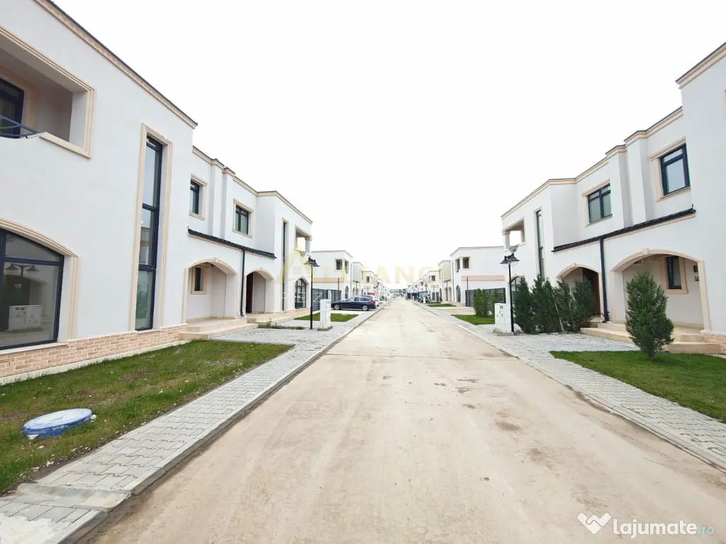 Duplex - 5 camere - 3 bai - la intrare in comuna Berceni 