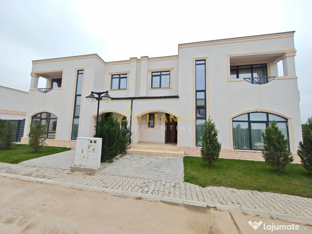 Duplex - 5 camere - 3 bai - la intrare in comuna Berceni 