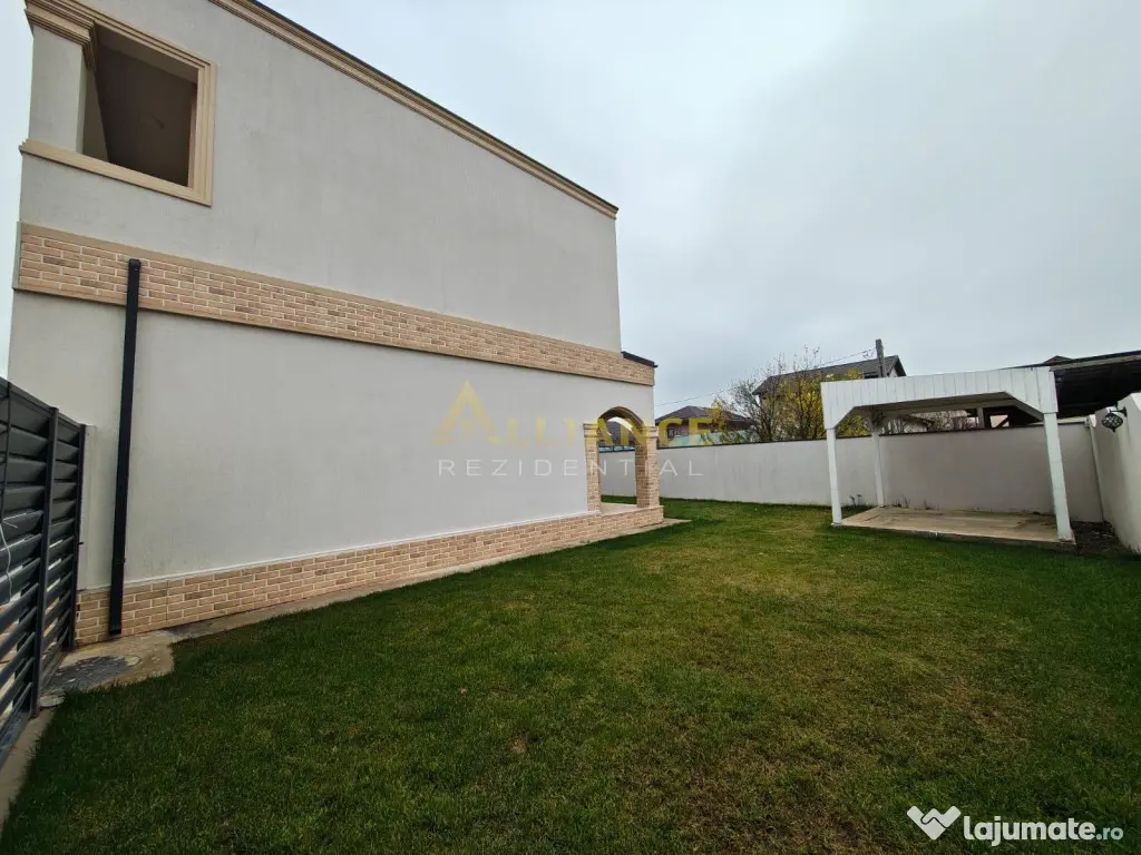 Duplex - 5 camere - 3 bai - la intrare in comuna Berceni 