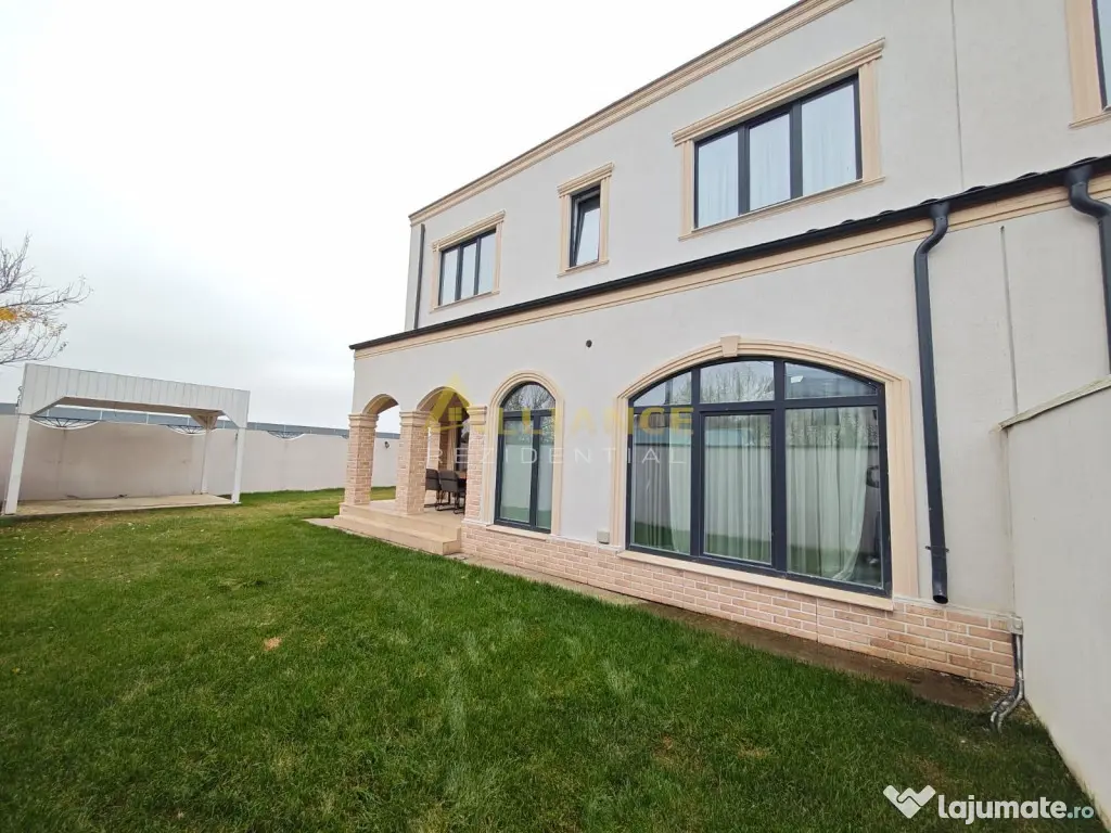 Duplex - 5 camere - 3 bai - la intrare in comuna Berceni 