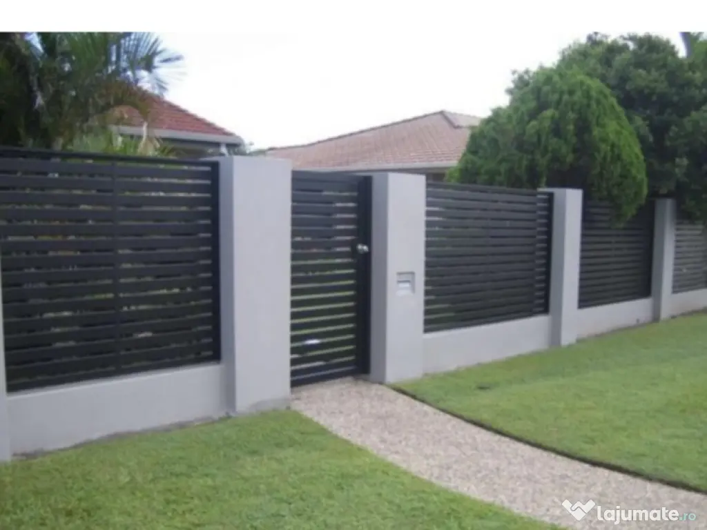 Construiesc garduri și porți -lucrări rapide și serioase 