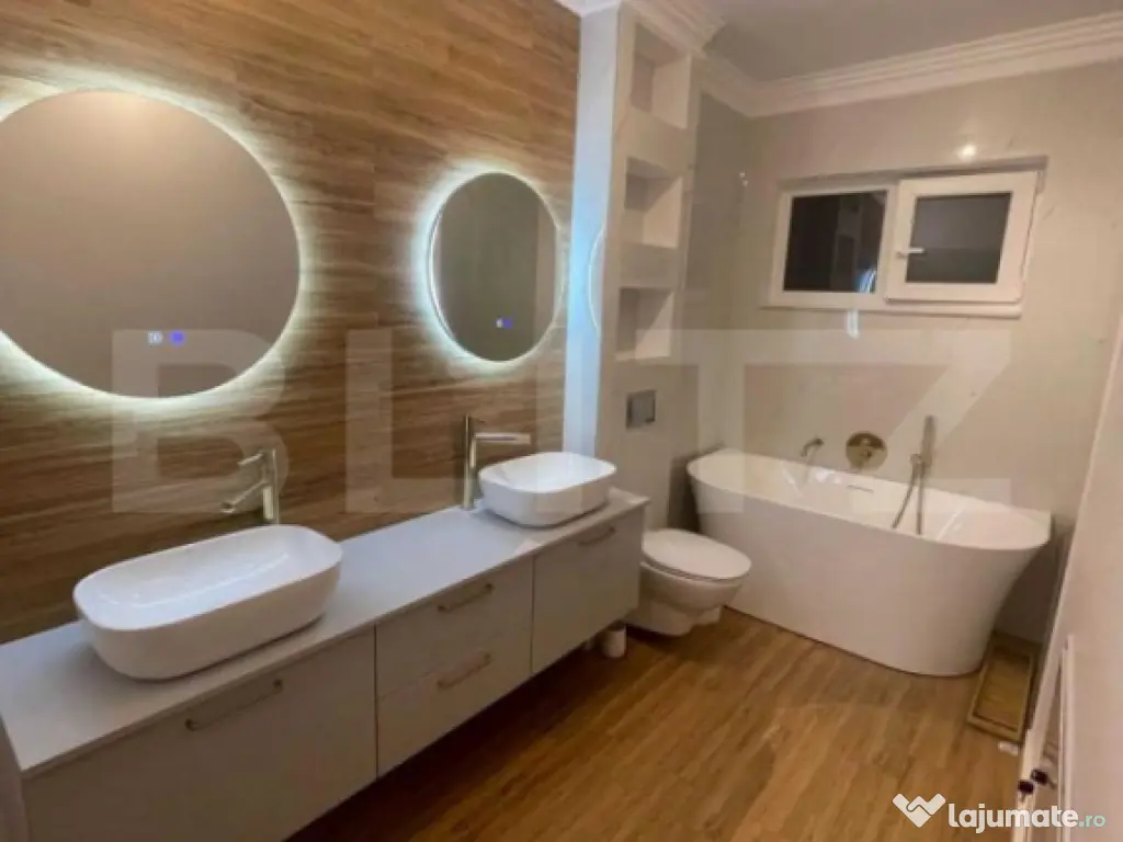 Vila moderna cu 3 dormitoare si teren generos 1.460 mp