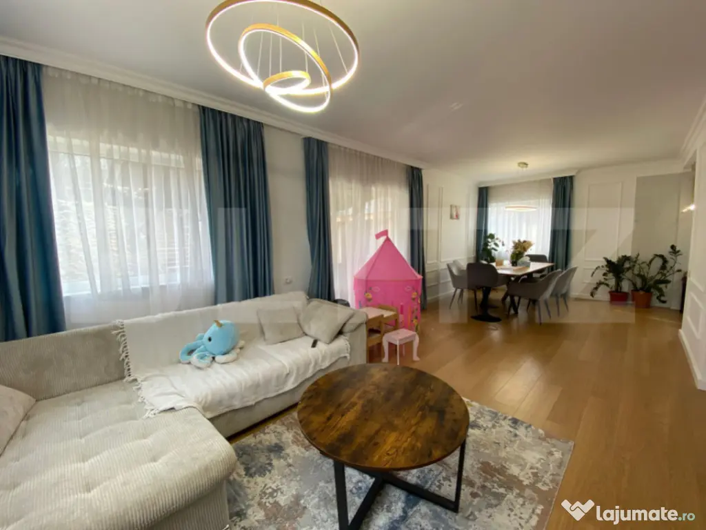 Vila moderna cu 3 dormitoare si teren generos 1.460 mp