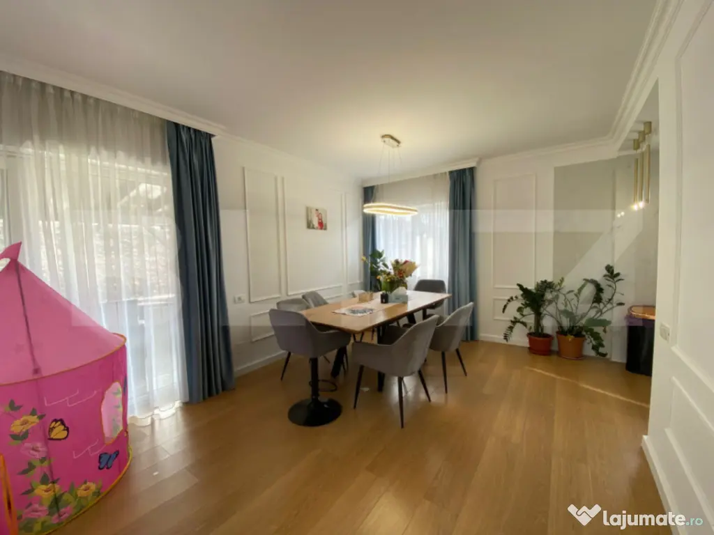 Vila moderna cu 3 dormitoare si teren generos 1.460 mp