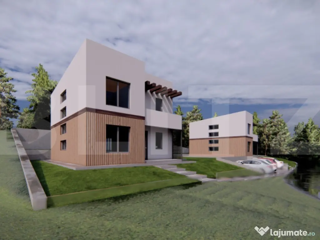 Vila de lux cu 4 camere in Pietrarie langa padure 