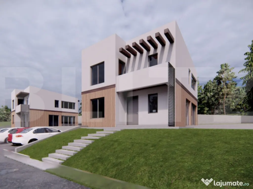 Vila de lux cu 4 camere in Pietrarie langa padure 