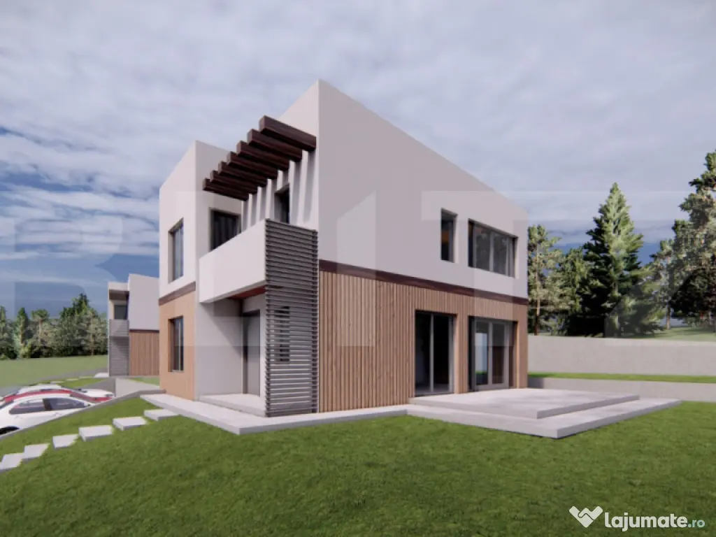 Vila de lux cu 4 camere in Pietrarie langa padure 