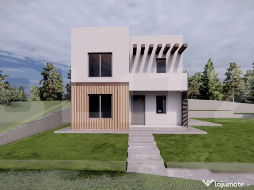 Vila de lux cu 4 camere in Pietrarie langa padure 