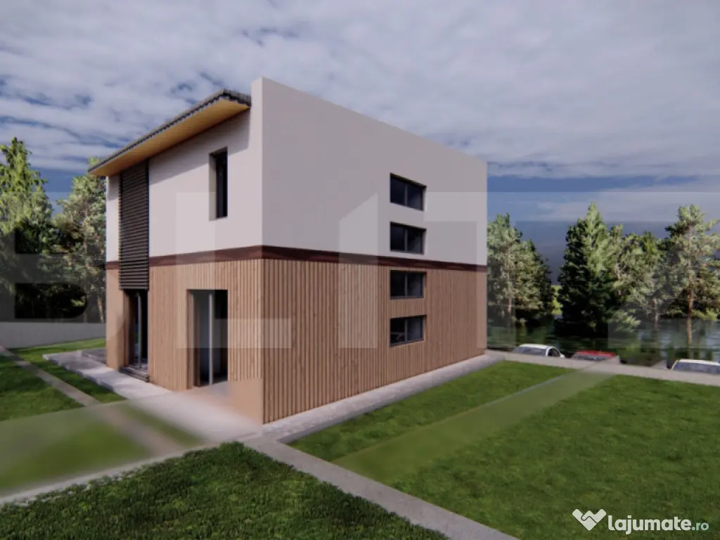 Vila de lux cu 4 camere in Pietrarie langa padure 