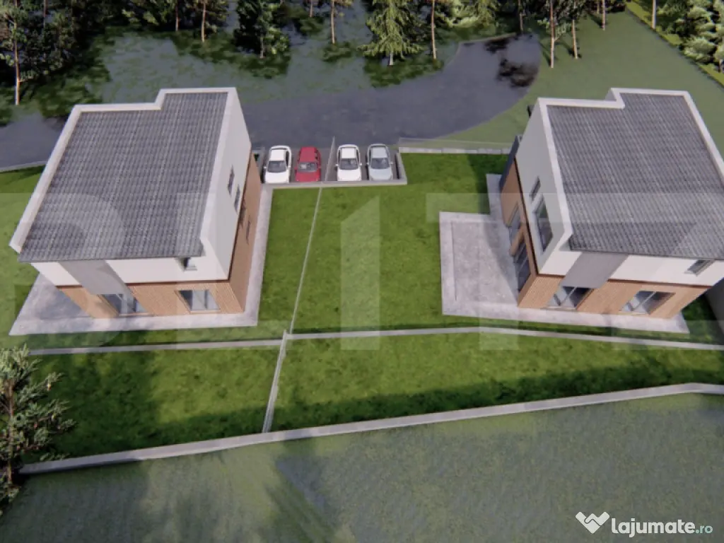 Vila de lux cu 4 camere in Pietrarie langa padure 