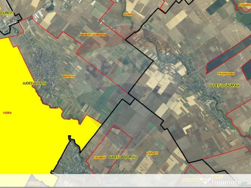 Teren 10,124mp Budesti + opțiune comasare 