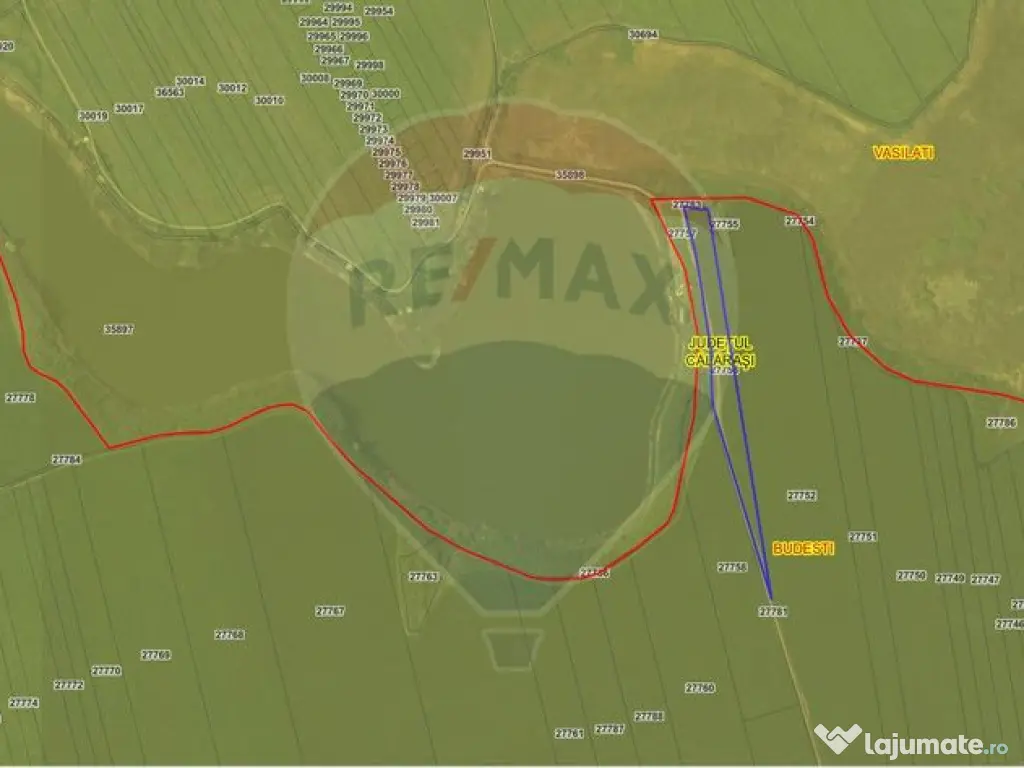 Teren 10,124mp Budesti + opțiune comasare 